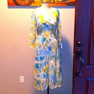 Spring 100% Rayon Dress